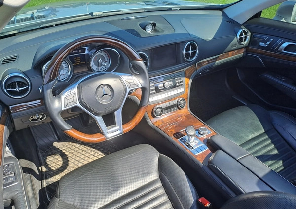 Mercedes-Benz SL cena 165000 przebieg: 132000, rok produkcji 2013 z Wieruszów małe 596